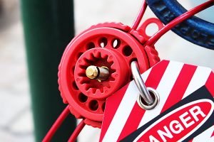 Multiple Valve locking cable