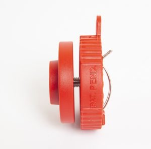 Strong cable lockout Red